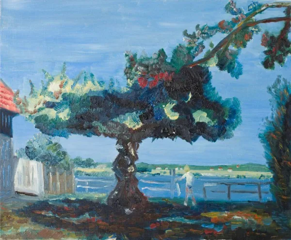 n6-1995-07-10-Huile-toile-445x545mm-Cap-Ferret-La-Combe
