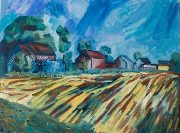 n10-1995-08-10-Huile-toile-60x80cm-Lens-Ferme